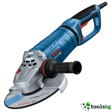 BOSCH GWS 27-230 JR - ПРОФЕСИОНАЛЕН ЪГЛОШЛАЙФ С ПЛАВЕН СТАРТ С РЕГУЛИРАНЕ НА ОБОРОТИТЕ И АНТИВИБРАЦИОННИ РЪКОХВАТКИ BOSCH GWS 27-230 JR - ПРОФЕСИОНАЛЕН ЪГЛОШЛАЙФ С ПЛАВЕН СТАРТ С РЕГУЛИРАНЕ НА ОБОРОТИТЕ И АНТИВИБРАЦИОННИ РЪКОХВАТКИ